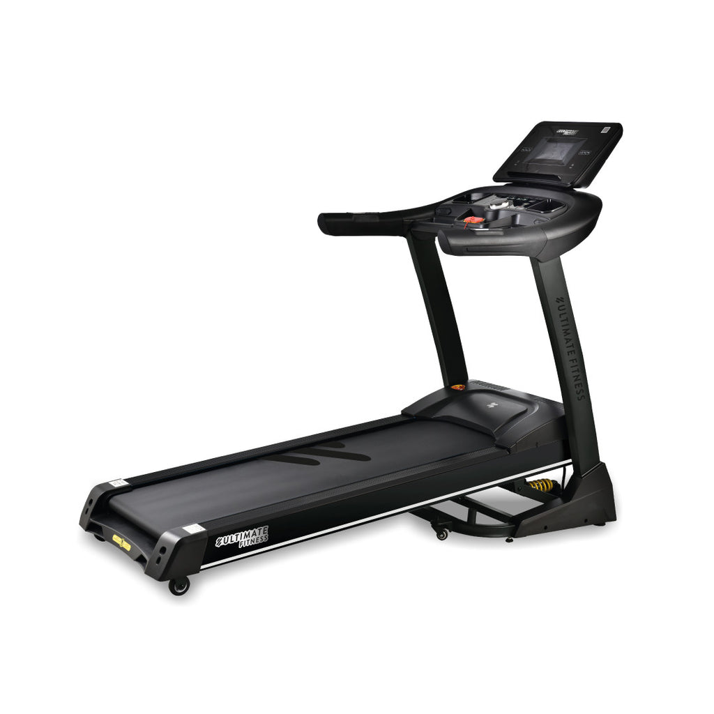 Ultimate Fitness Trotadora Eléctrica E600 Elite 2.0, vista lateral