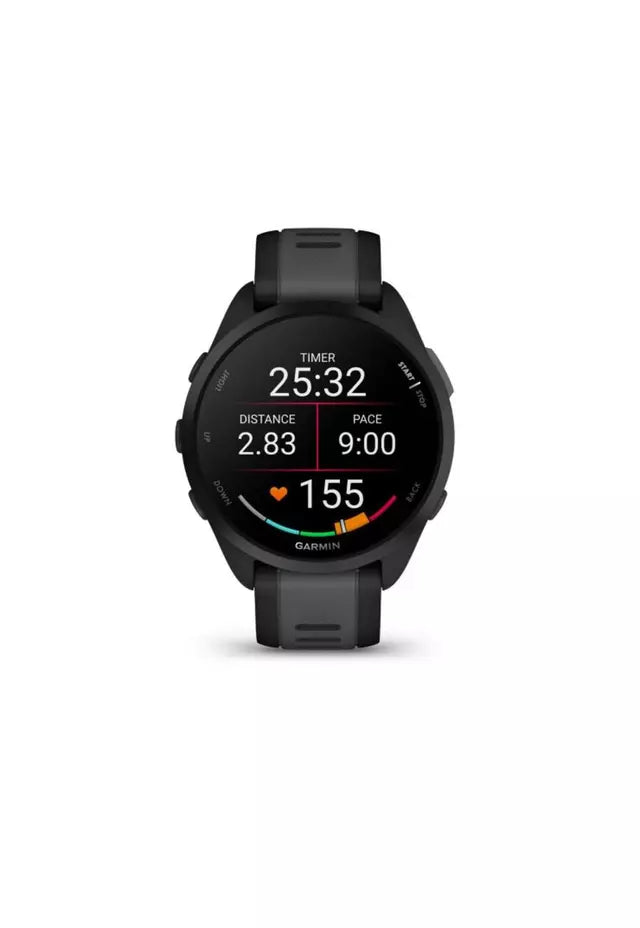 Garmin Forerunner 165, GPS, Black WW, vista frontal