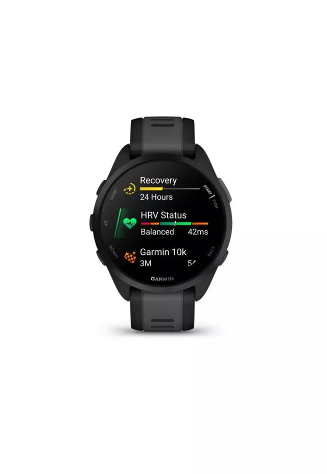 Garmin Forerunner 165, GPS, Black WW, vista 3
