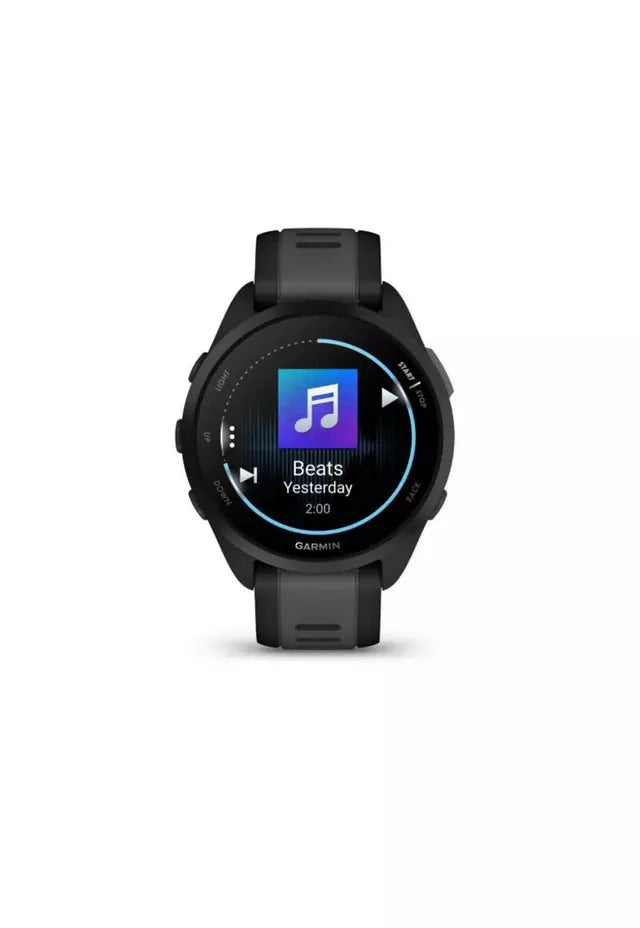 Garmin Forerunner 165, GPS, Black WW, detalle