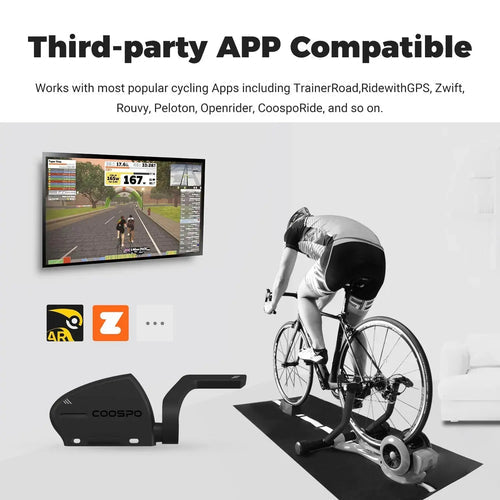 Coospo BK805 compatibilidad Zwift Garmin Wahoo Trainerroad