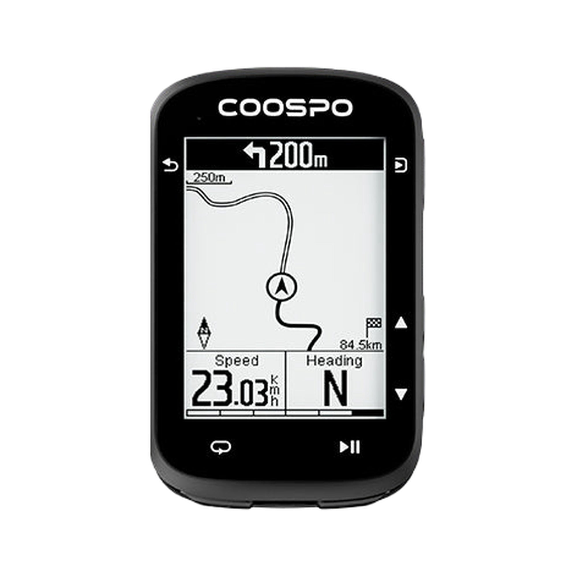 Coospo CS500 ciclocomputador GPS bicicleta producto vista frontal limpio