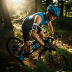 Mountain biker CORE Arm Strap sensor temperatura singletrack