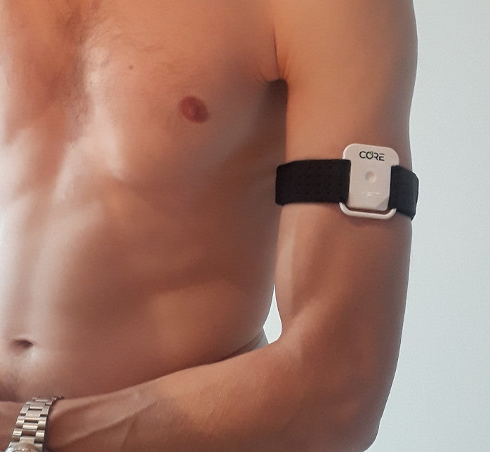 CORE 1 Arm Strap sensor temperatura corporal running - SportBest Chile