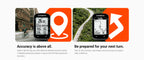 Coospo CS500 pantalla GPS datos ciclismo velocidad cadencia
