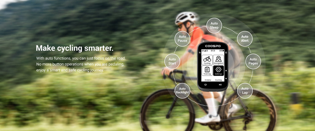 Coospo CS500 carga USB-C 2 horas bateria 45 horas GPS