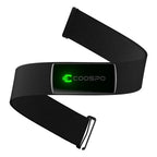 Coospo H9Z banda cardiaca pecho recargable vista completa