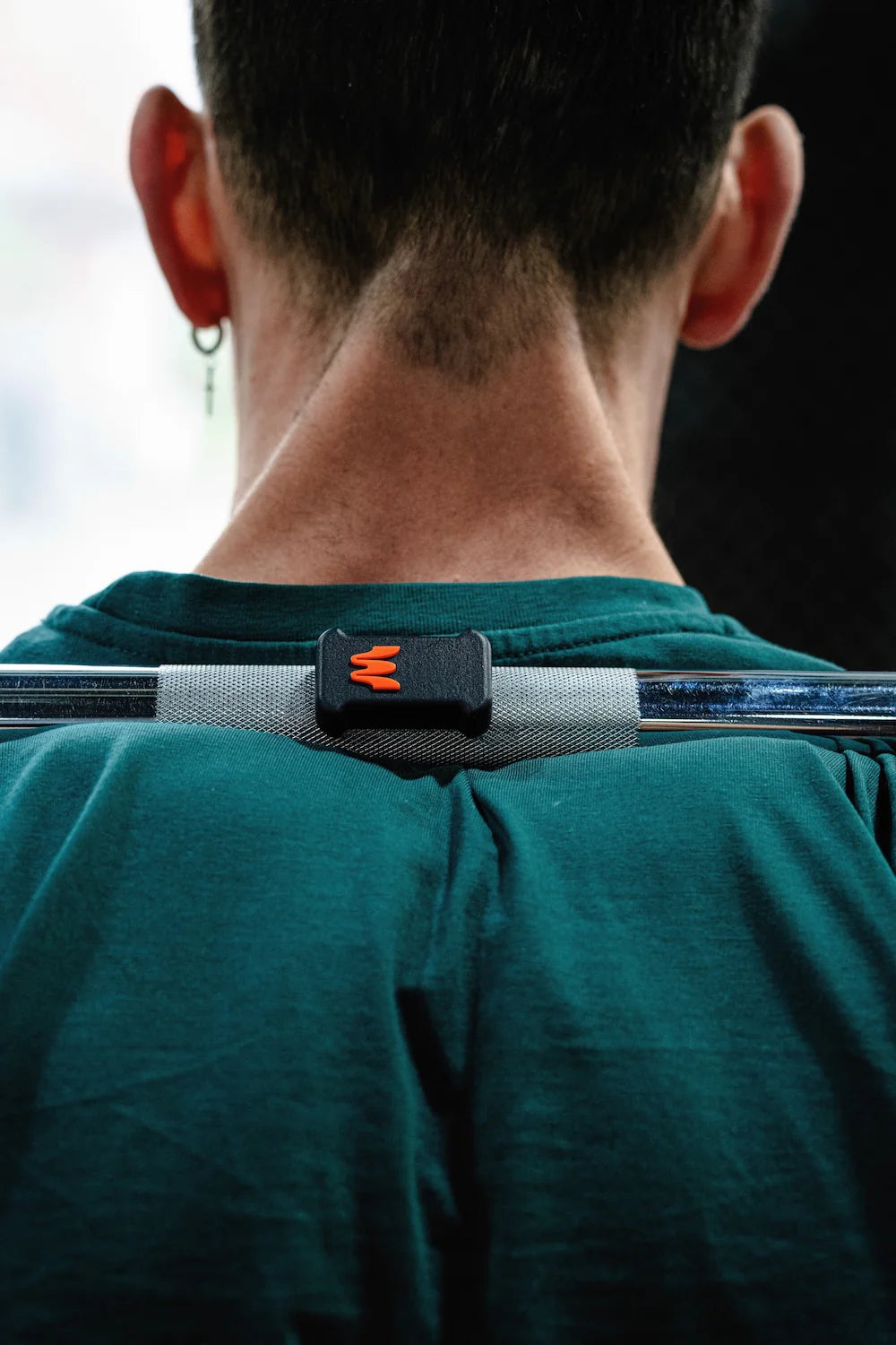 Enode sensor VBT de entrenamiento de fuerza en la barra