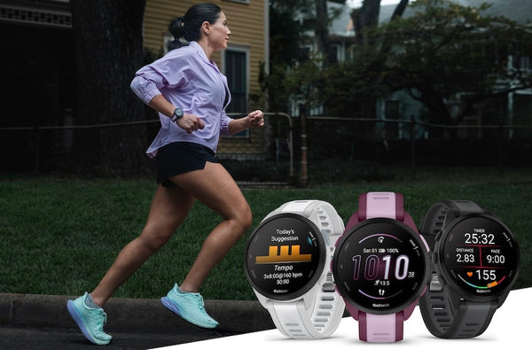 Garmin Forerunner 165 Music reloj GPS running mujer - SportBest Chile