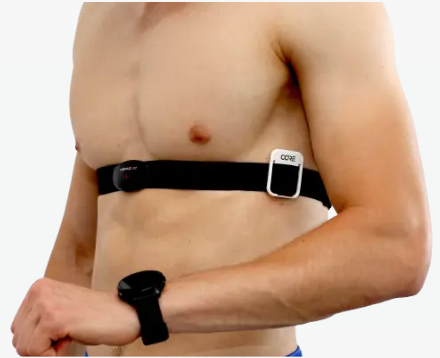 CORE 1 Chest Strap monitor temperatura ciclismo - SportBest Chile