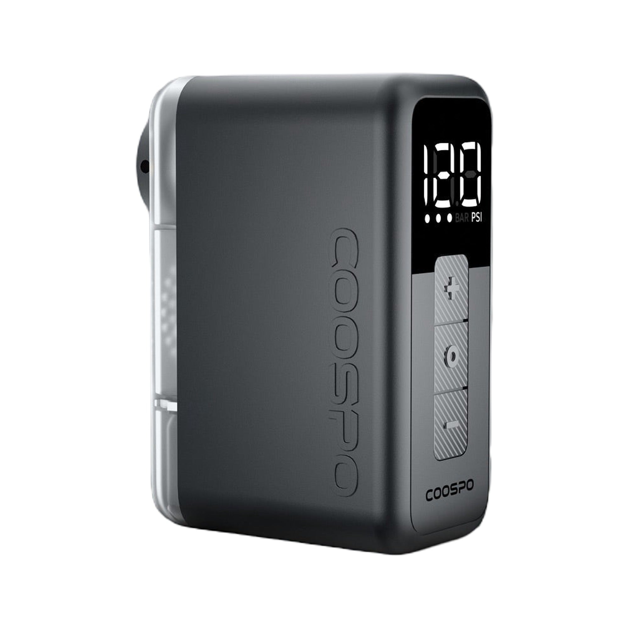 Coospo X1 mini bomba electrica bicicleta producto vista frontal limpio