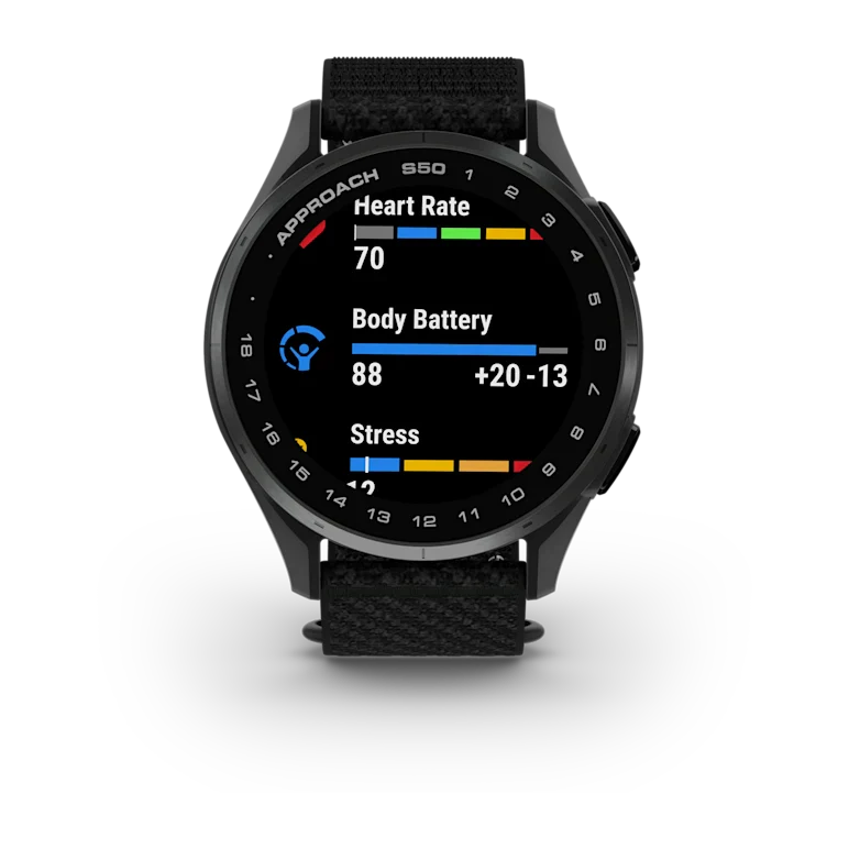 Garmin Approach S50, vista 5
