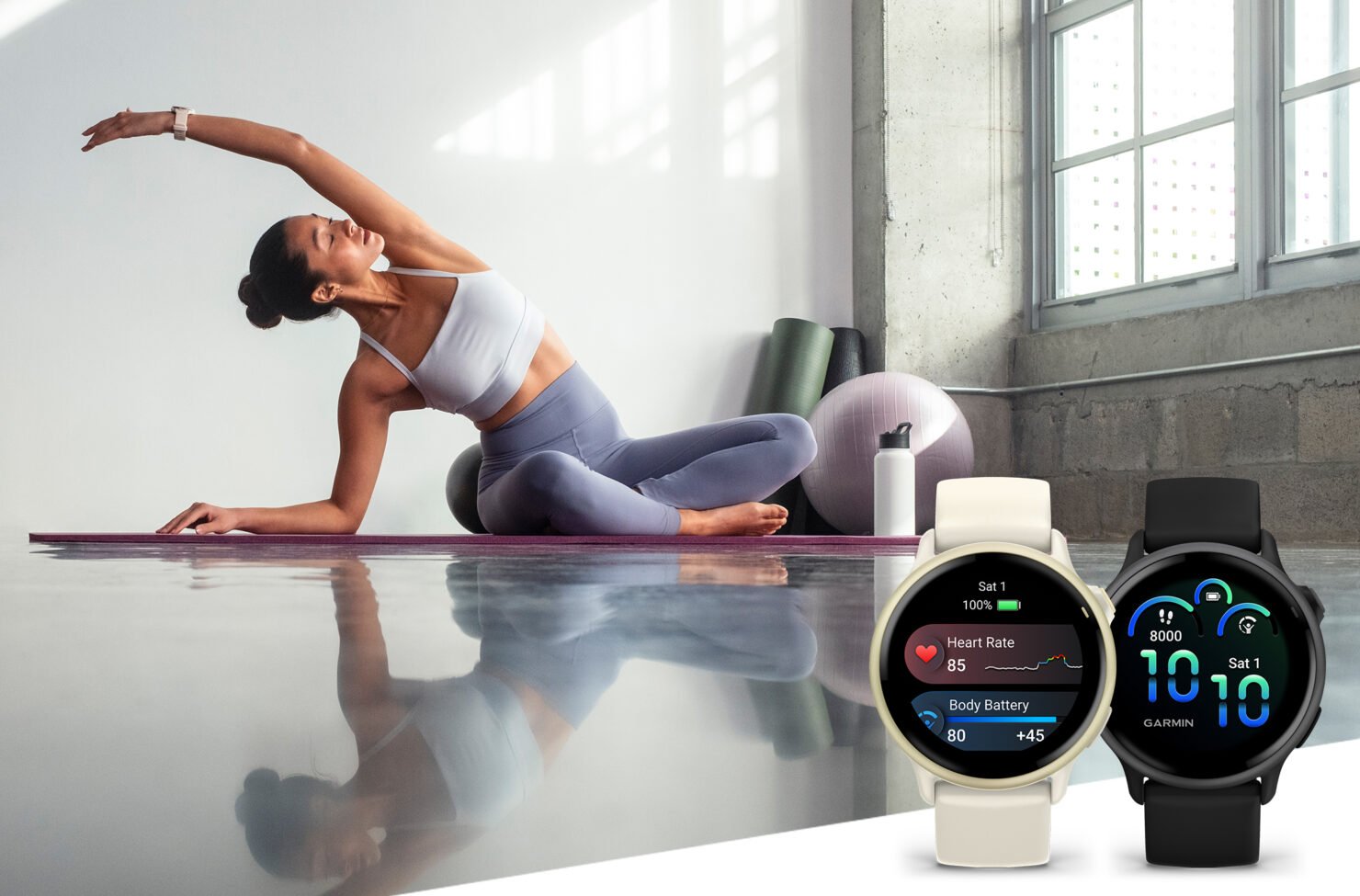 Garmin vivoactive 6 smartwatch fitness yoga entrenamiento - SportBest Chile